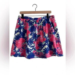Lilly Pulitzer Minnow Skirt in Multi Secret Garden Mini | Size L